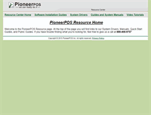 Tablet Screenshot of pioneerposftp.com
